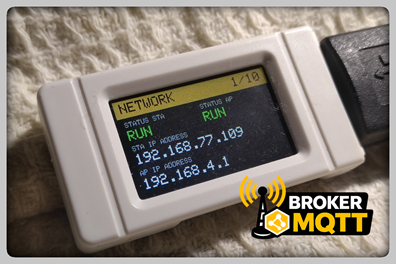 ESP32-S3 GEEK USB Broker MQTT